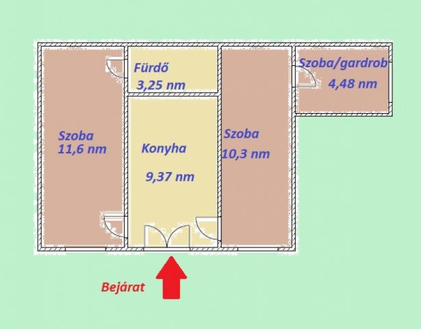 Kiadó téglalakás, albérlet, Budapesten, VI. kerületben