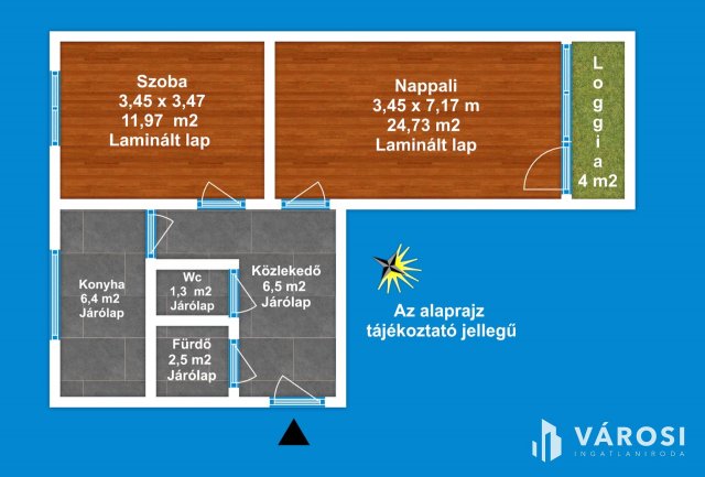 Eladó panellakás, Szegeden 44.5 M Ft, 2 szobás