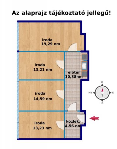 Eladó iroda, Veszprémben 52 M Ft / költözzbe.hu