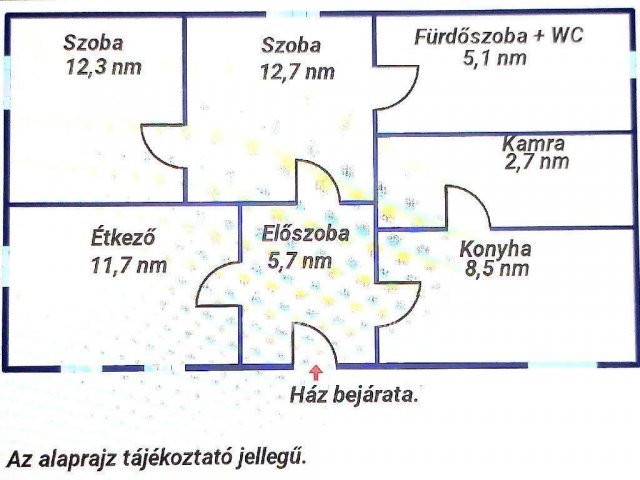 Eladó családi ház, Jánoshidán 16.5 M Ft, 2 szobás