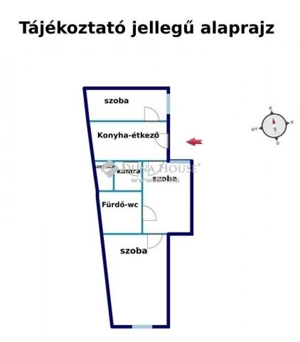 Eladó téglalakás, Budapesten, II. kerületben 69.9 M Ft, 3 szobás