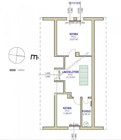 Eladó családi ház, Tiszafüreden 35 M Ft, 3+1 szobás