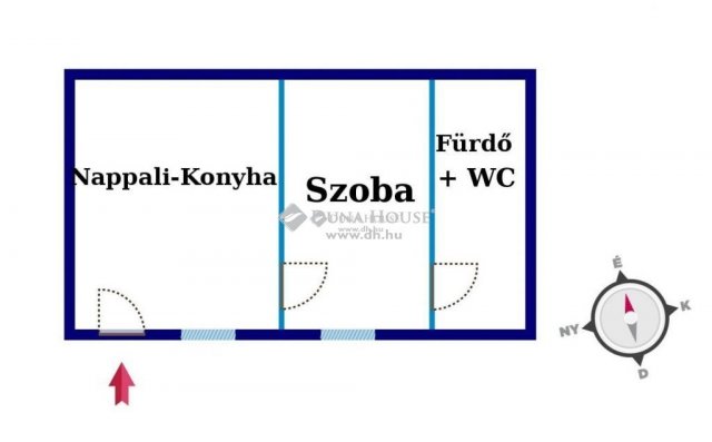 Eladó családi ház, Kiskunfélegyházán 15 M Ft, 2 szobás