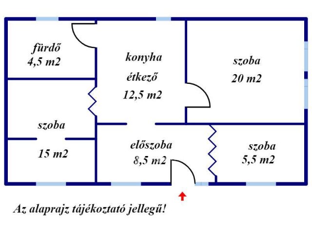 Eladó családi ház, Jászfényszarun 25.5 M Ft, 2+1 szobás