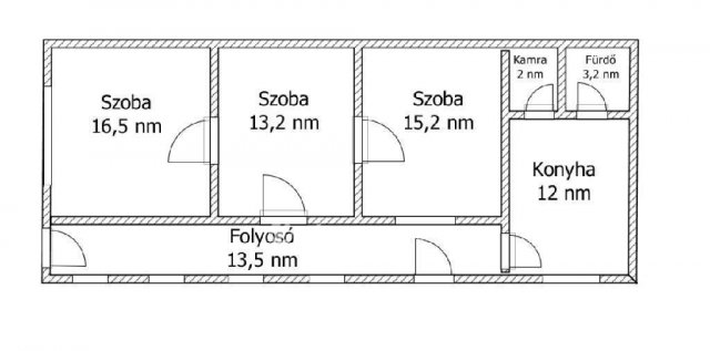 Eladó családi ház, Pázmándon 45 M Ft, 3 szobás