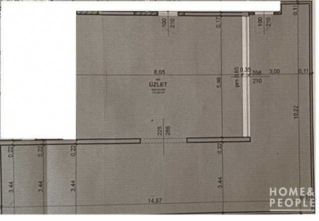 Eladó üzlethelyiség, Hódmezővásárhelyen 36.99 M Ft, 1 szobás