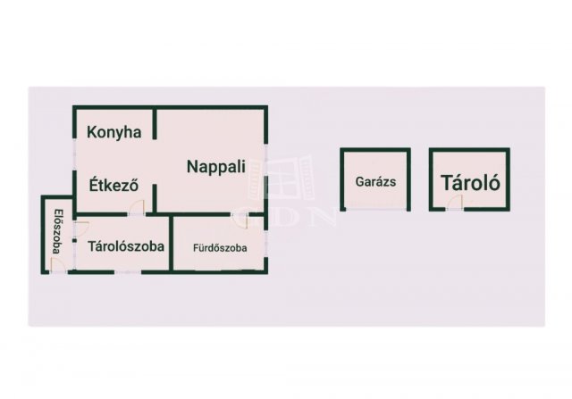 Eladó mezogazdasagi ingatlan, Kecskeméten 19.9 M Ft, 1 szobás