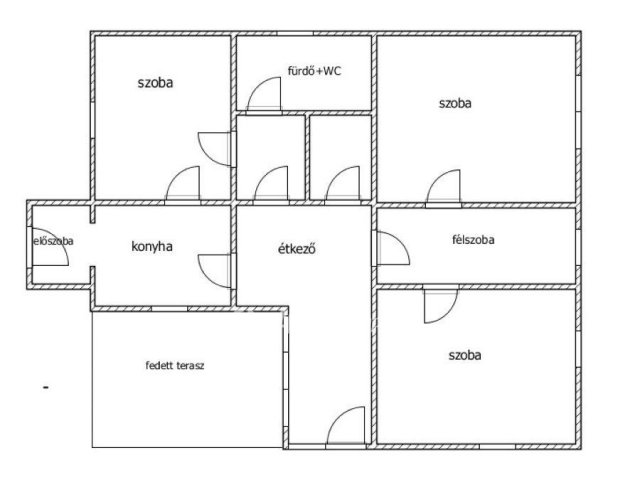 Eladó családi ház, Mesterszálláson 11.5 M Ft, 2+1 szobás