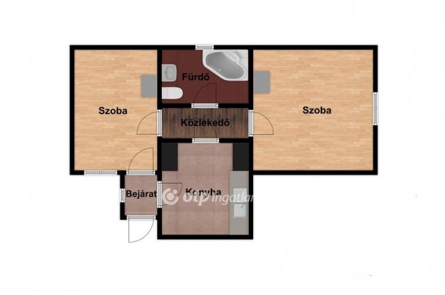 Eladó családi ház, Monostorpályin 17.99 M Ft, 2 szobás