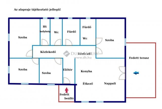 Eladó családi ház, Szigetbecsén 89.9 M Ft, 5 szobás