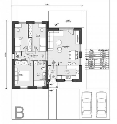 Eladó családi ház, Levélen 64.185 M Ft, 2+2 szobás