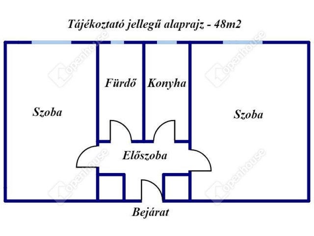 Eladó téglalakás, Szombathelyen 21.5 M Ft, 2 szobás