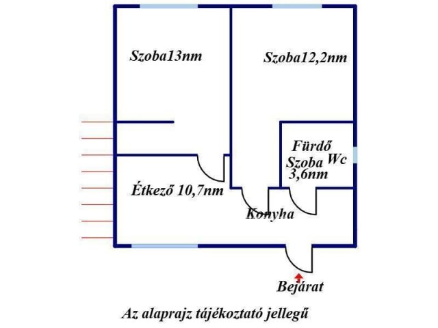 Eladó nyaraló, Hajdúszoboszlón 65 M Ft, 2+2 szobás