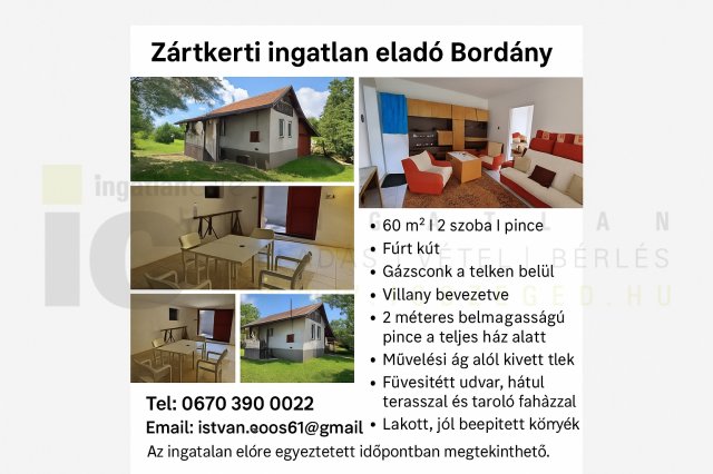 Eladó mezogazdasagi ingatlan, Bordányon 24.99 M Ft