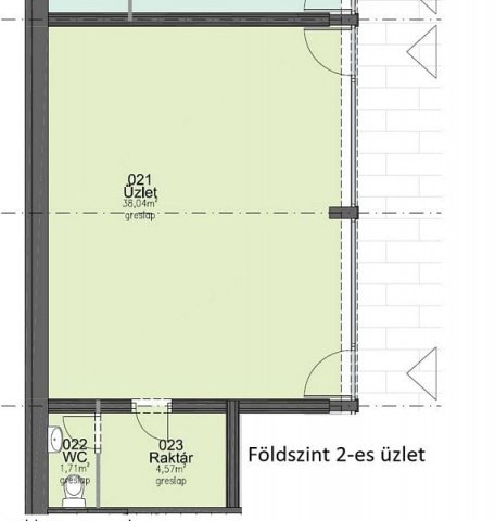 Eladó üzlethelyiség, Érden 41.85 M Ft / költözzbe.hu