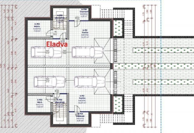 Eladó ikerház, Budapesten, II. kerületben 299.9 M Ft, 4 szobás