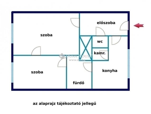 Eladó téglalakás, Budapesten, XIII. kerületben 55.9 M Ft