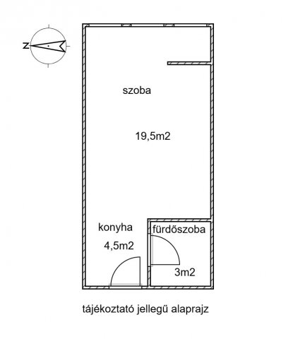 Eladó nyaraló, Fonyódon, Süllő utcában 34 M Ft, 1 szobás