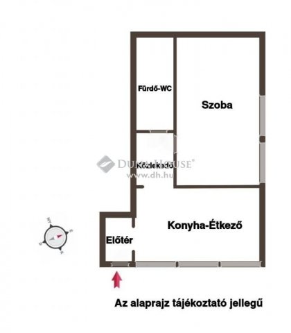 Eladó téglalakás, Gödön 38.99 M Ft, 1 szobás