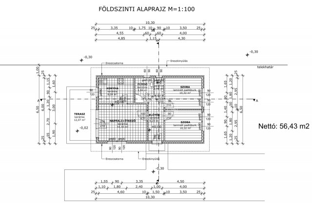 Eladó családi ház, Székesfehérvárott 56.9 M Ft, 3 szobás