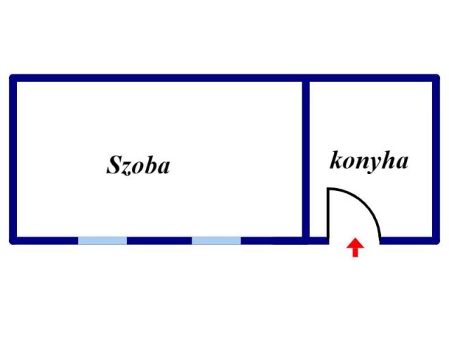 Eladó családi ház, Gyöngyössolymoson 11 M Ft, 1 szobás