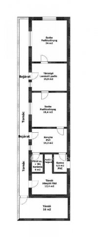 Eladó családi ház, Halmajon 17.2 M Ft, 3 szobás