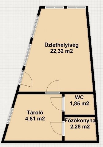 Kiadó üzlethelyiség, Gödöllőn 200 E Ft / hó