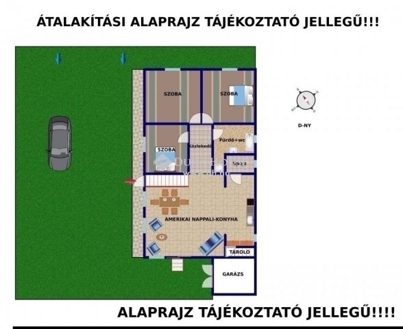Eladó családi ház, Tápiószecsőn 50 M Ft, 3 szobás
