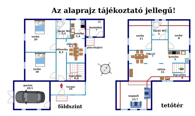 Eladó családi ház, Veszprémben 115 M Ft, 5 szobás