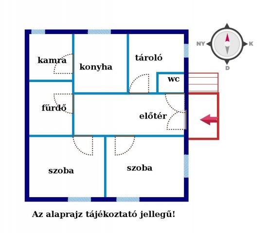 Eladó családi ház, Pécsett, Endresz György utcában 39.9 M Ft