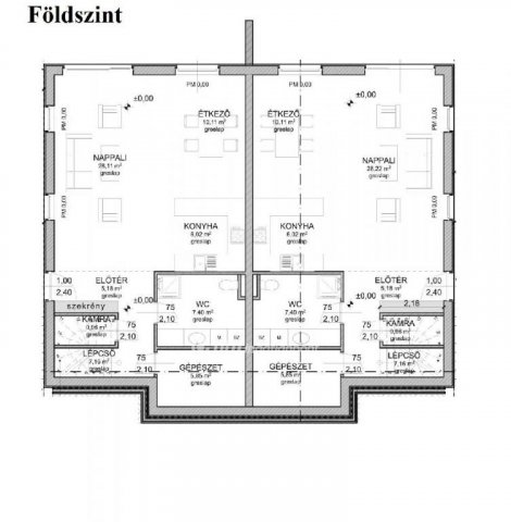 Eladó ikerház, Budapesten, XXIII. kerületben 138 M Ft, 5 szobás