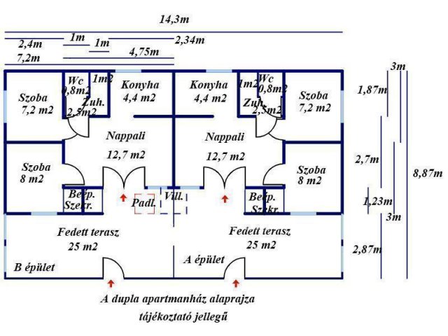 Eladó nyaraló, Tiszakécskén 39.9 M Ft, 4 szobás