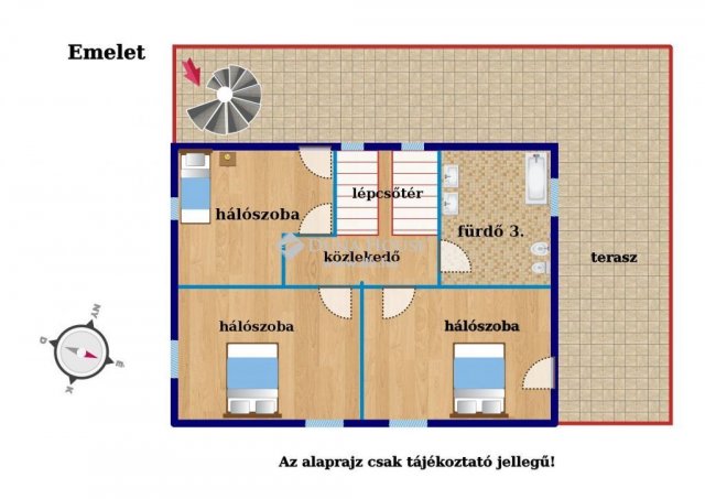 Eladó családi ház, Budapesten, III. kerületben, Erdőalja úton