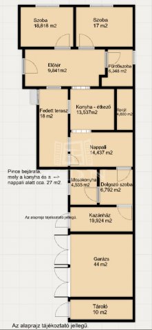 Eladó családi ház, Csehiben 44.99 M Ft, 2 szobás