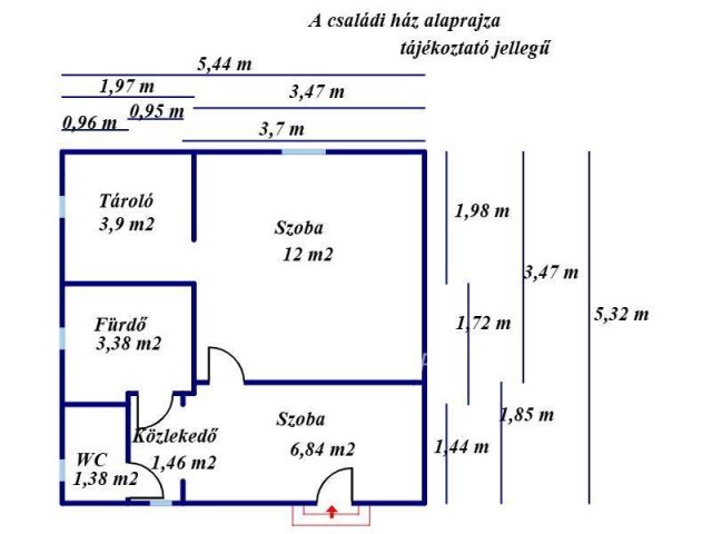 Eladó családi ház, Kiskunfélegyházán 17.99 M Ft, 1+1 szobás