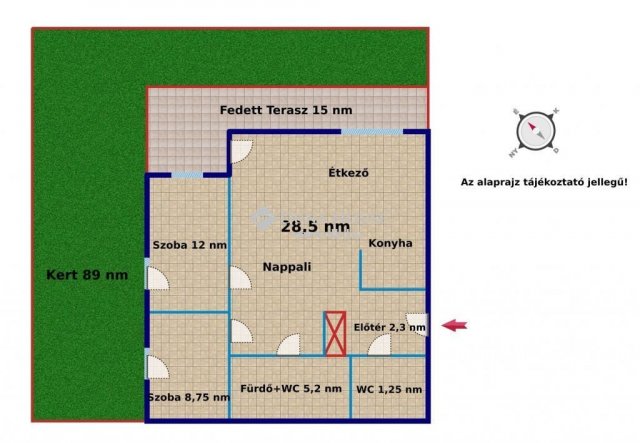 Eladó téglalakás, Budapesten, XIV. kerületben 95 M Ft, 3 szobás