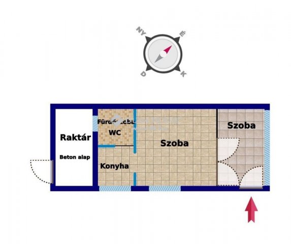 Eladó nyaraló, Gárdonyban 19.5 M Ft, 2 szobás