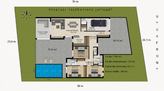 Eladó családi ház, Cserszegtomajon 186 M Ft, 3 szobás