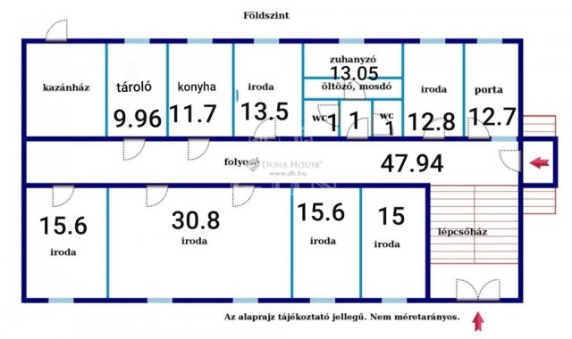 Kiadó iroda, Székesfehérvárott 39 E Ft / hó, 6 szobás