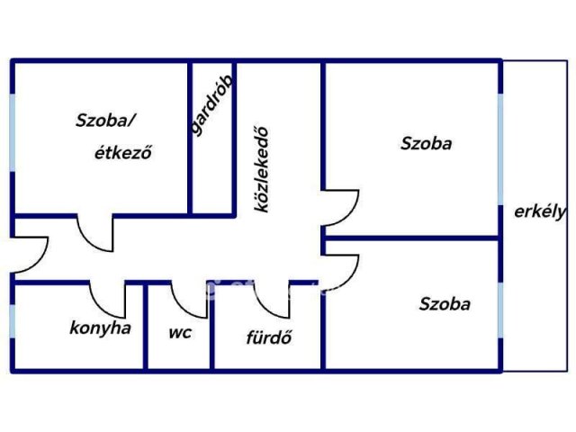 Eladó téglalakás, Egerben 69 M Ft, 2+1 szobás