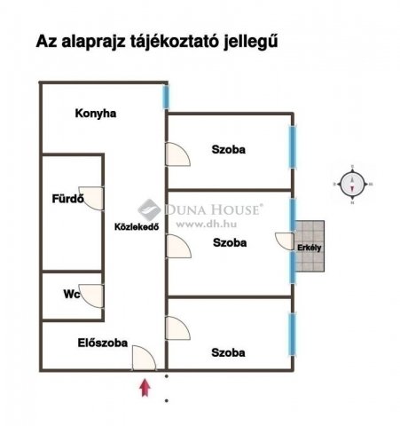 Eladó panellakás, Budapesten, XX. kerületben 68.8 M Ft, 3 szobás