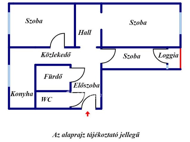 Eladó panellakás, Győrött 38.9 M Ft, 2+1 szobás