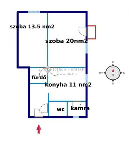 Eladó panellakás, Budapesten, IX. kerületben 47 M Ft, 2 szobás