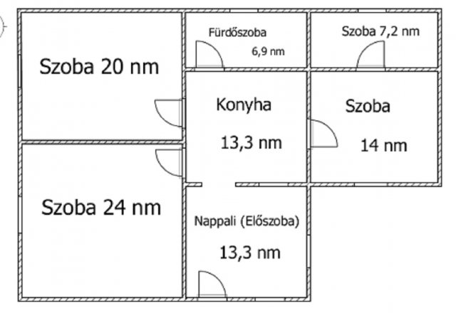 Eladó családi ház, Devecseren 38.9 M Ft, 3+1 szobás