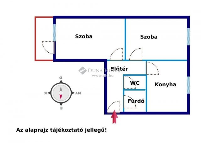 Eladó téglalakás, Zalaegerszegen 27.9 M Ft, 2 szobás