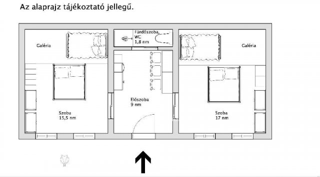 Eladó téglalakás, Budapesten, VIII. kerületben 73 M Ft, 2 szobás