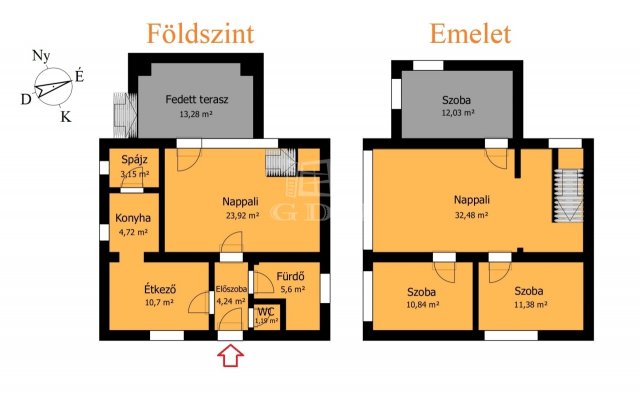 Eladó családi ház, Edelényben 39.9 M Ft, 5 szobás