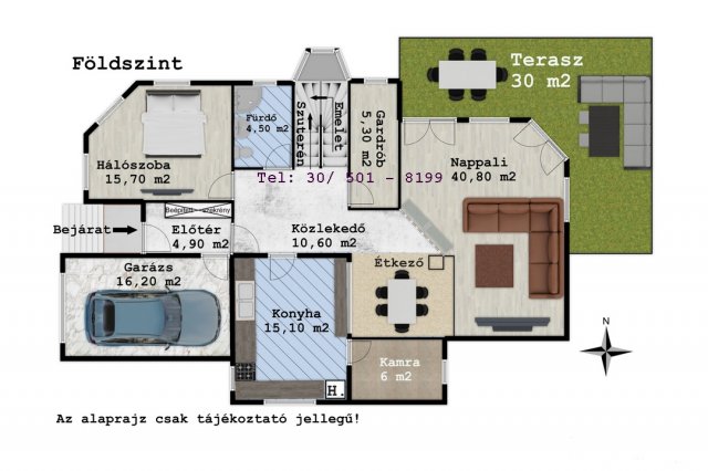 Eladó családi ház, Debrecenben 125 M Ft, 6 szobás