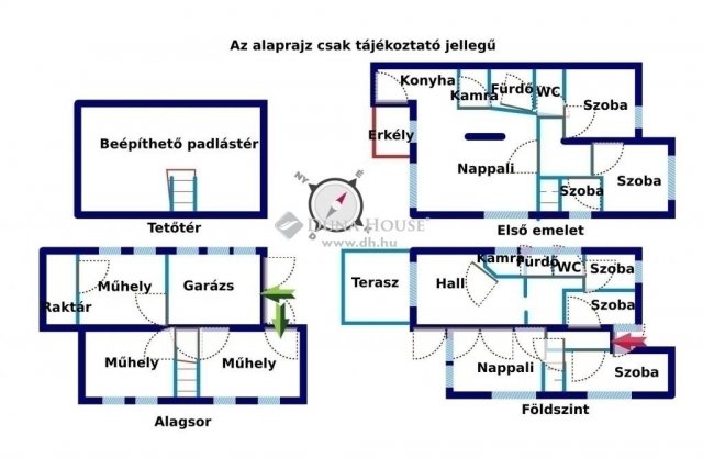 Eladó családi ház, Szigetszentmiklóson 126.9 M Ft, 6+1 szobás