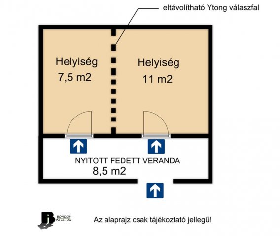 Eladó téglalakás, Szegeden 19.8 M Ft, 1+1 szobás